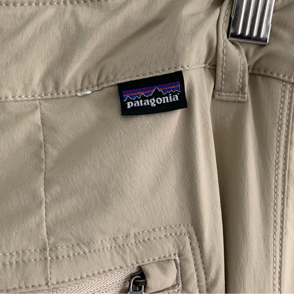 Patagonia Quandary Roll Up Hiking Pants size 8 Adjustable Waist Lightweight - Picture 9 of 15